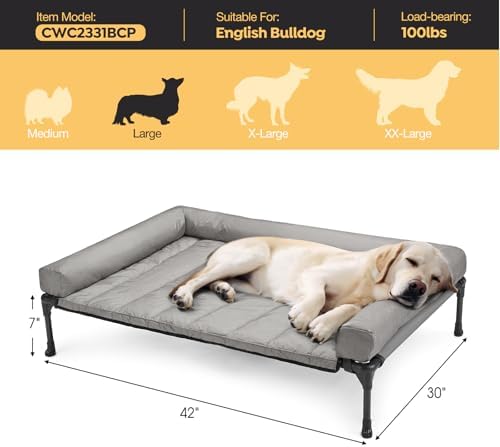Veehoo Outdoor Elevated Dog Bed - Image 3
