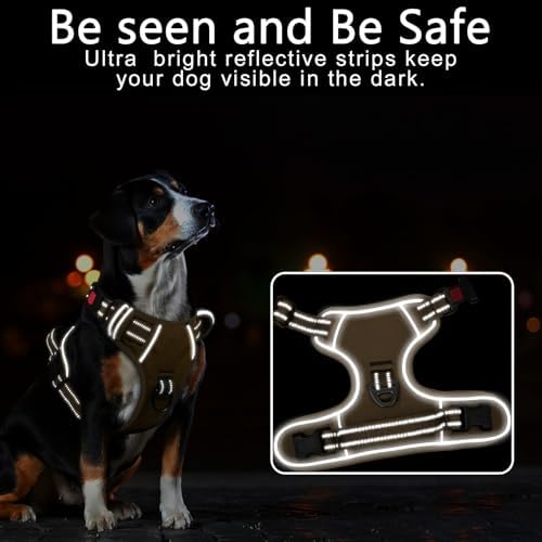 Timos Dog Harness for Large, Reflective No Pull Vest - Image 3