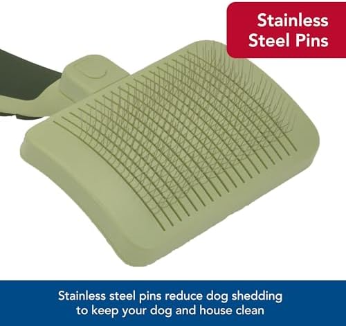 Coastal Pet Safari Dog Self-Cleaning Slicker Brush - Image 6