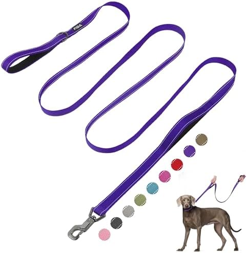 Fida 10 FT Heavy Duty Dog Leash, Dual Padded Handles by Fida