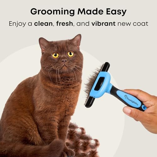 Short Hair Deshedding Brush for Dogs & Cats - Image 4