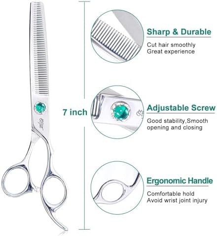 Dog Grooming Thinning Scissors 7 inch Professional Pet Shears Made Of Japanese - Image 2