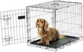 Carlson Pet Products SECURE AND FOLDABLE Single Door Metal Dog Crate, 24.0"L x by Carlson%C2%AEPetProducts
