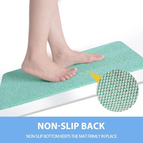 Hargiis Non-Slip Bathtub Mat, Anti Slip Shower Mat, Fast Drying Bathtub Mats - Image 3