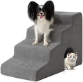 Ahpmeoa Dog Stairs for Bed 19.5’’ H, 4-Step Dog Steps for High Bed by Ahpmeoa