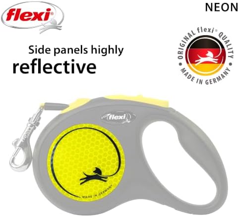 FLEXI® Neon Tape Retractable Dog Leash, 16 ft - Image 4