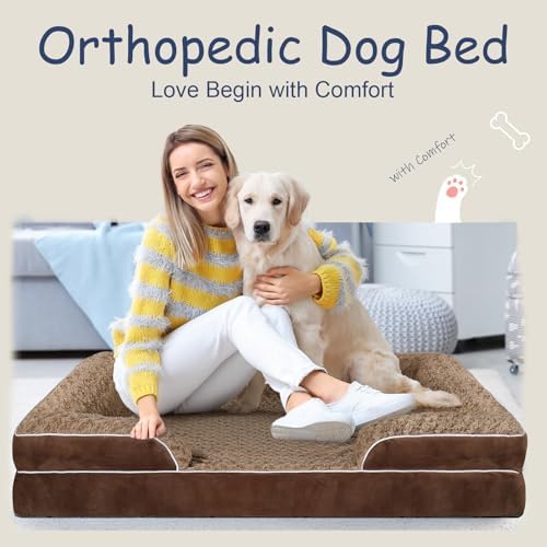 XL Orthopedic Dog Bed Large, Big Dog Bed, Dog Sofa Bed, Pet Beds - Image 6