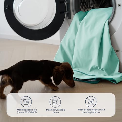 Cooling Dog Bed for Crate, 30 x 20 Inch Orthpedic Cooling Mat for Dogs - Image 6