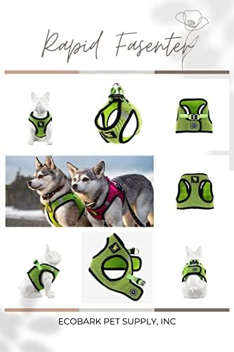 EcoBark Step in Dog Harness Reflective Soft Ultra Padded Mesh Dog Harnesses - Image 4