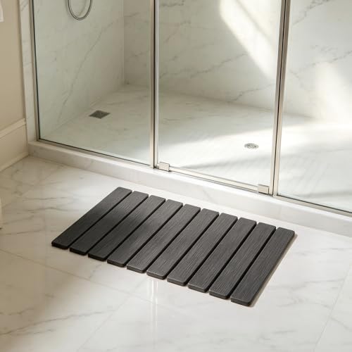 Stone Bath Mat Diatomaceous Earth Shower Mat Non-Slip Super Absorbent - Image 6