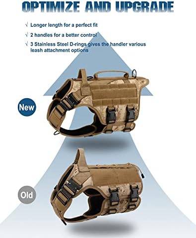 Petnanny Tactical Dog Harness Service Vest - Image 2