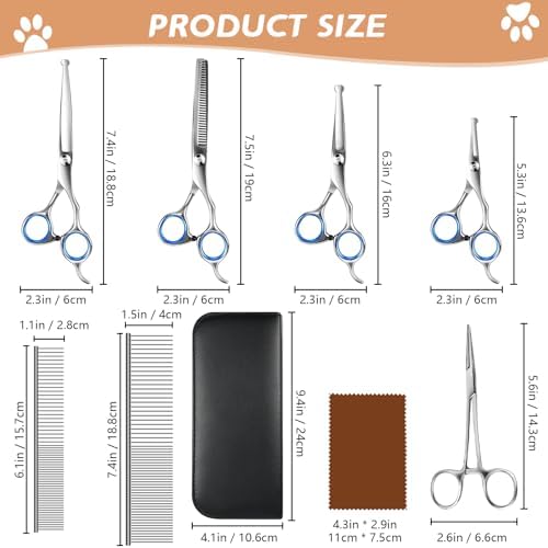 Niura Pet Grooming Scissors Set - Image 3