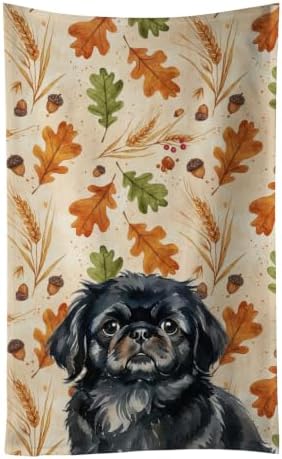 Caroline's Treasures Pekingese Dogs Kitchen Towel 15x25 in by CarolinesTreasures