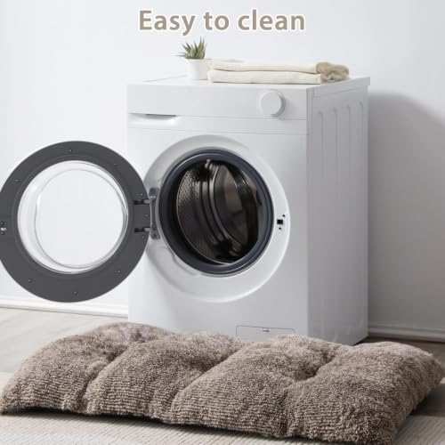 BFPETHOME Dog Bed for Large Dogs, Plush Kennel Pad for Sleeping &Ease Anxiety - Image 5