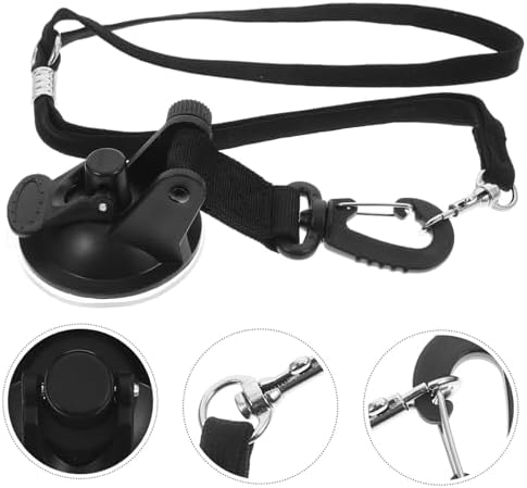 POPETPOP Dog Bath Tether with Suction Cup Adjustable Nylon - Image 4