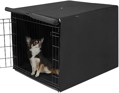 Deblue Durable Medium Dog Crate Cover by DebluePetSupplies