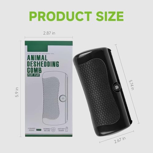 Deshedding Brush for Pets –Easy Hair Removal Tool，Dog Brush for - Image 2