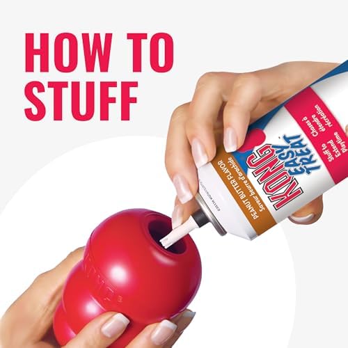 KONG Classic Stuffable Dog Toy, Natural Rubber Chew, - Image 6