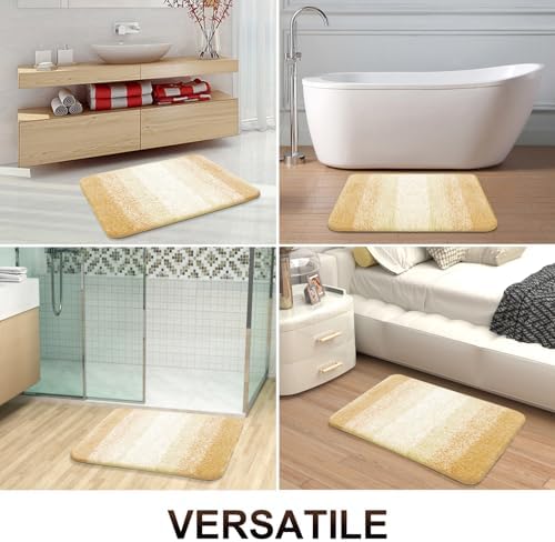 OLANLY Bathroom Runner Rug 47x20, Extra Soft Absorbent Microfiber Bath Rugs - Image 7