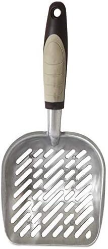 Petmate Metal Cat/Kitty Litter Scoop, Deep Shovel, Premium Non-Stick Large - Image 2