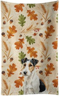 Caroline's Treasures Smooth Fox Terrier Dogs Kitchen Towel 15x25 in by CarolinesTreasures
