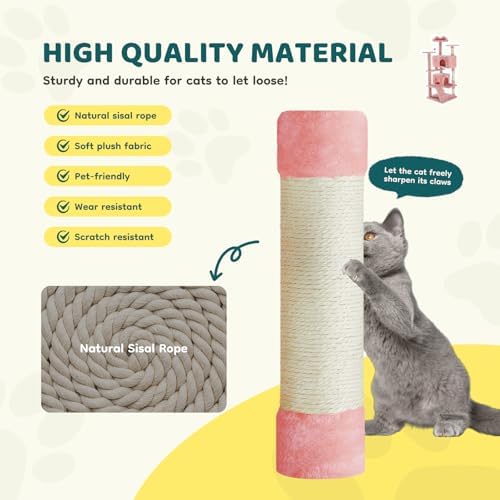 Sweetcrispy 54-inch Cat Tree Tower - Image 3