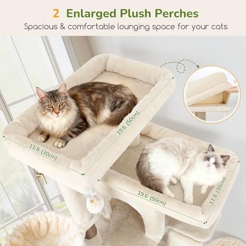 Globlazer 80in Extra Large Tall Corner Cat Tree Tower - Image 2