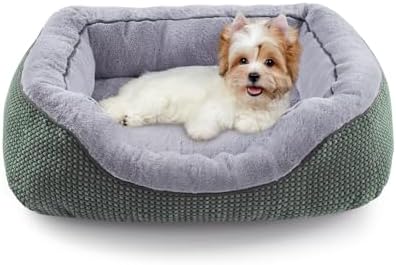 INVENHO Small Dog Bed Orthopedic Warming Soft Calming Sleeping Durable by INVENHO