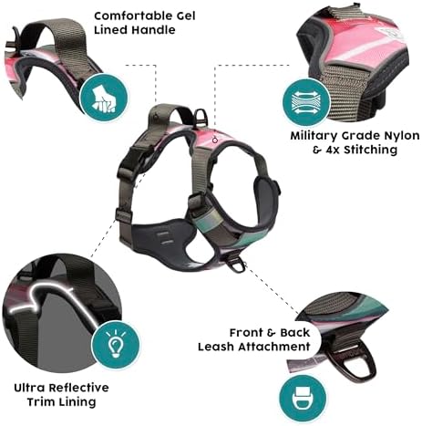 Embark No Pull Dog Harness, Reflective Adjustable Training Vest, No Choke - Image 2
