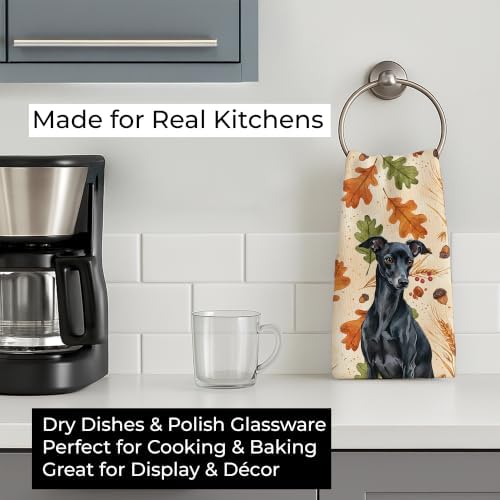 Caroline's Treasures Italian Greyhound Dogs Kitchen Towel 15x25 in - Image 3