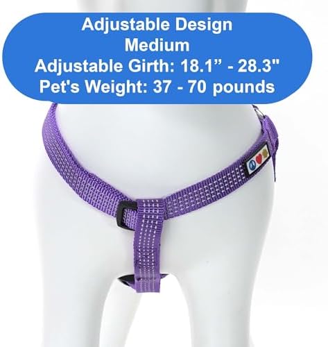 Pawtitas Reflective Step-in Dog Harness – Adjustable No-Pull Vest - Image 3