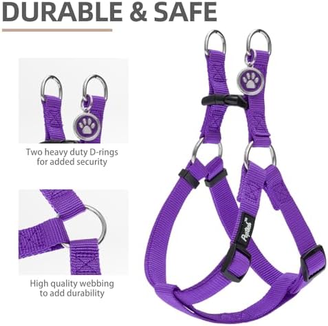 PUPTECK No Pull Dog Harness Small Sized Step-in Adjustable Puppy Vest - Image 2
