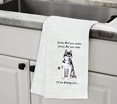 SIBERIAN HUSKY Kitchen Towels - Image 4