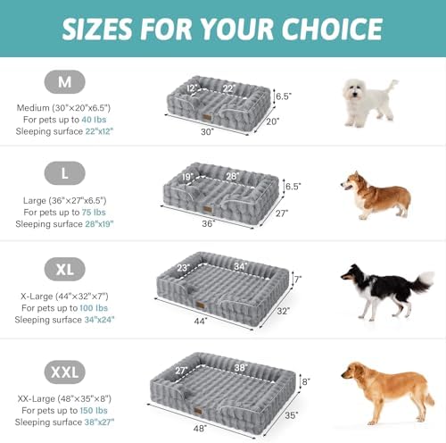 COZY KISS Faux Fur Orthopedic Dog Bed - Image 3