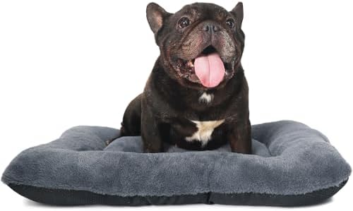 Crate Beds for Small Dogs, Comfort Fluffy Plush Dog Bed Kennel Pads for Crates by ZihapgpzpPetSupplies