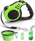 Retractable Green Dog Leash for Medium & Small Dogs & Cats by Gbivbe
