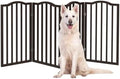 PETMAKER Pet Gate, 4 Panel Freestanding Dog Gate Indoor, 72” x 32” by PETMAKER