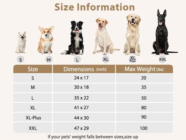 JOEJOY Orthopedic Medium Dog Bed, Washable Dog Crate Bed Medium Sized - Image 6