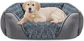 INVENHO Large Dog Bed for Large Medium Small Dogs, Rectangle Washable by INVENHO