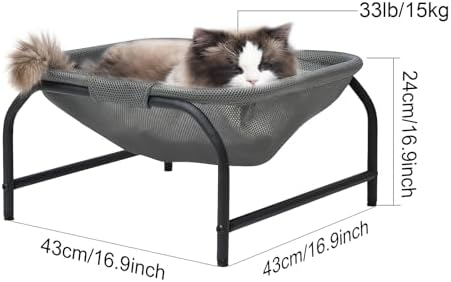 JUNSPOW Cat Bed Cat Hammock Dog Bed - Image 4