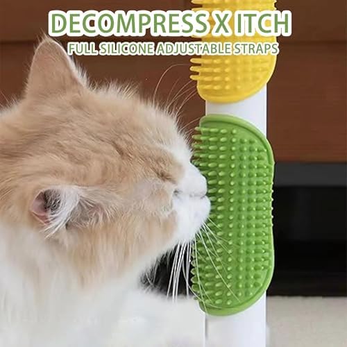 Silicone Pet Grooming Brush for Dogs & Cats – Soft Bath Brush, Gentle - Image 5