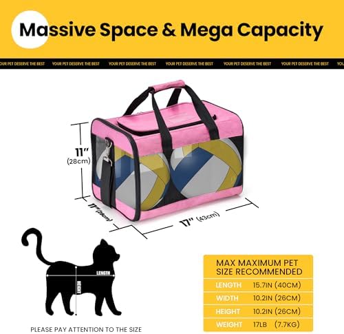 Conlun Cat Carrier Soft-Sided Pets Travel Carriers - Image 2