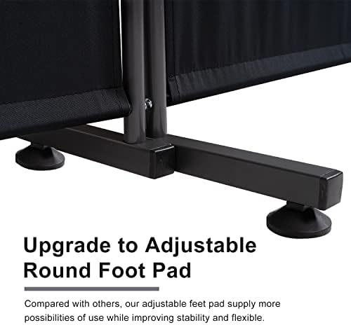 Room Divider 3 Panel-102''Wide Folding Privacy Screen, Large Partition Wall - Image 2