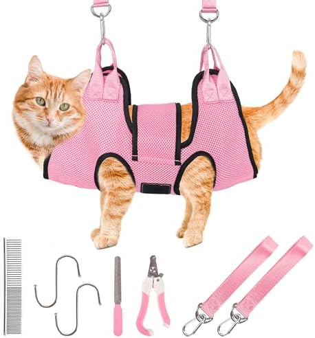 PatiencET Cat Grooming Hammock Kit by patiencET