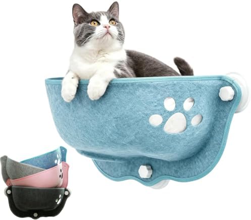 Cat Car Window Hammock with Soft Pad, Cat Car Window Seat, Suction Cup Bed by Unknown