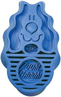 KONG - ZoomGroom - Dog Brush for Grooming and Shampooing - Blue Brush for Large by KONG