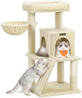Feandrea Cat Tree, 37.8-Inch Tall Cat Tower by FeandreabySONGMICSHOME