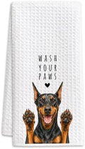 Dobie Kitchen Towel, Hand Towel, Doberman Gifts by Buildinest