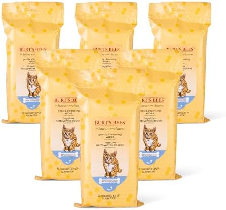 Burts Bees for Pets Kitten Grooming Wipes by BurtsBeesforPets
