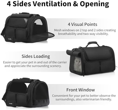 FUKUMARU Cat Carrier, Airline Approved Dog Carrier - Image 4